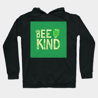 Text message reminding people to Bee Kind Hoodie